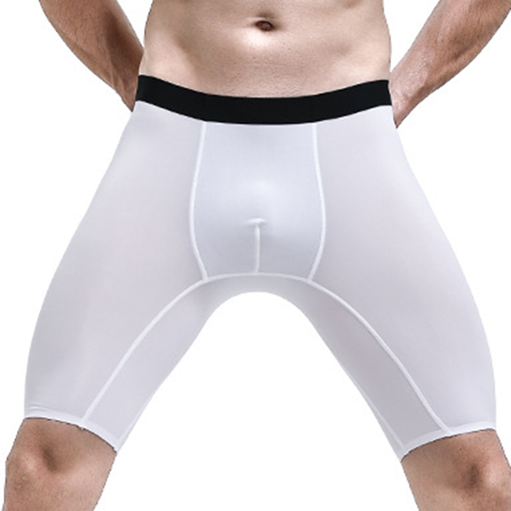 Men Long Leg  Boxer Shorts Bre - Long Leg Trunk Men 评论和价格