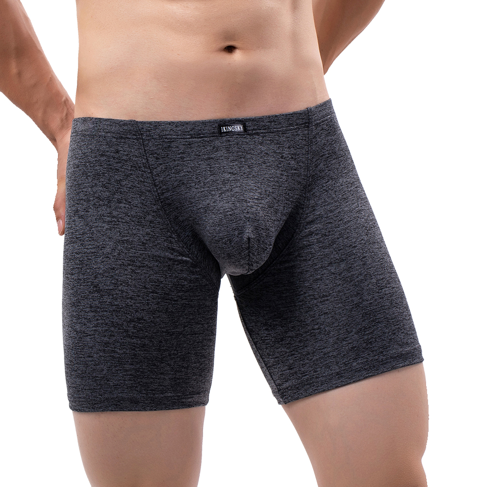 iKingsky Men's Long Leg Boxer  - Long Leg Trunk Men 评论和价格