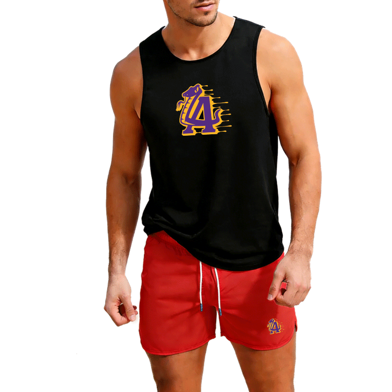 Fitness loose men tank top  sl - Sleeveless Undershirt 评论和价格