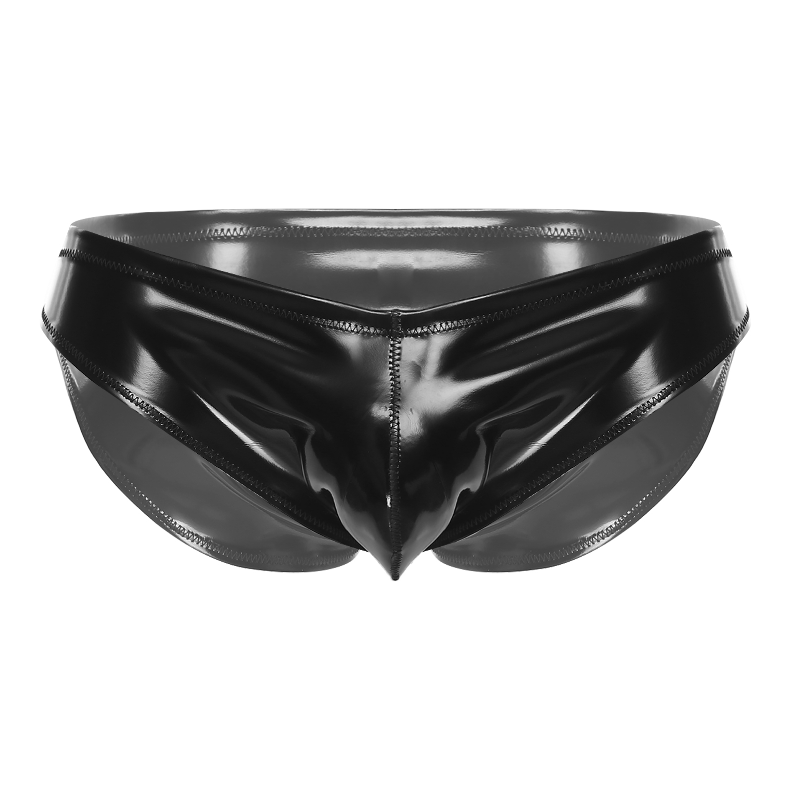 Mens Glossy Latex Briefs Paten - Pouch Boxer Pouch 评论和价格