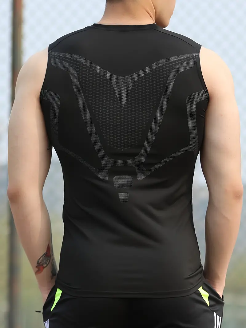 Men's Tight Vest Compression S - T Shirt Tight Fit 评论和价格
