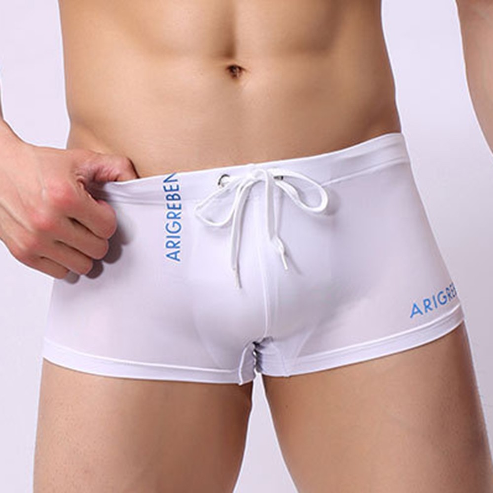 Men Boxer Sexy Fashion Trunks  - Trunk Breathable Men 评论和价格