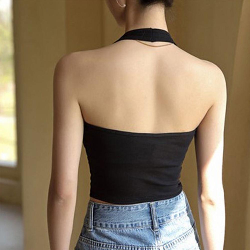 Halter Top Gym Vest Woman Back - Suspender Tank Top 评论和价格