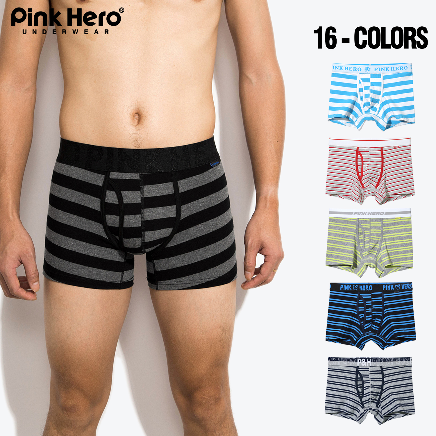 PINKHERO Fashion Underwear Str - Boxer Brief Pack Cotton 评论和价格