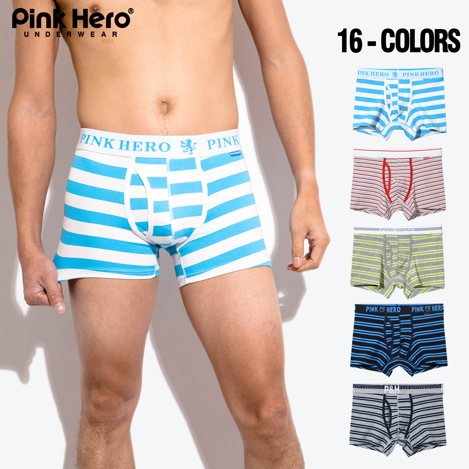 PINKHERO Fashion Underwear Str - Boxer Brief Pack Cotton 评论和价格