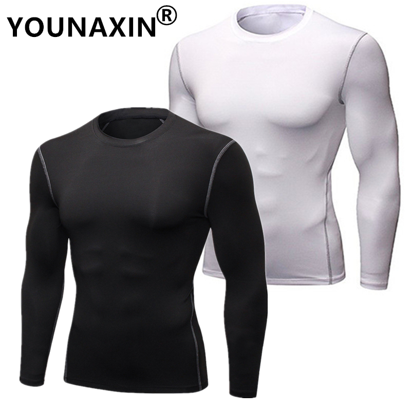 Men's Running Sports Long Slee - Base Layer Top 评论和价格
