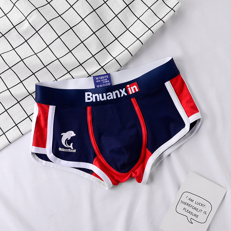 Man Underwear Fashion Youth Co - Boxer Brief Pack Cotton 评论和价格