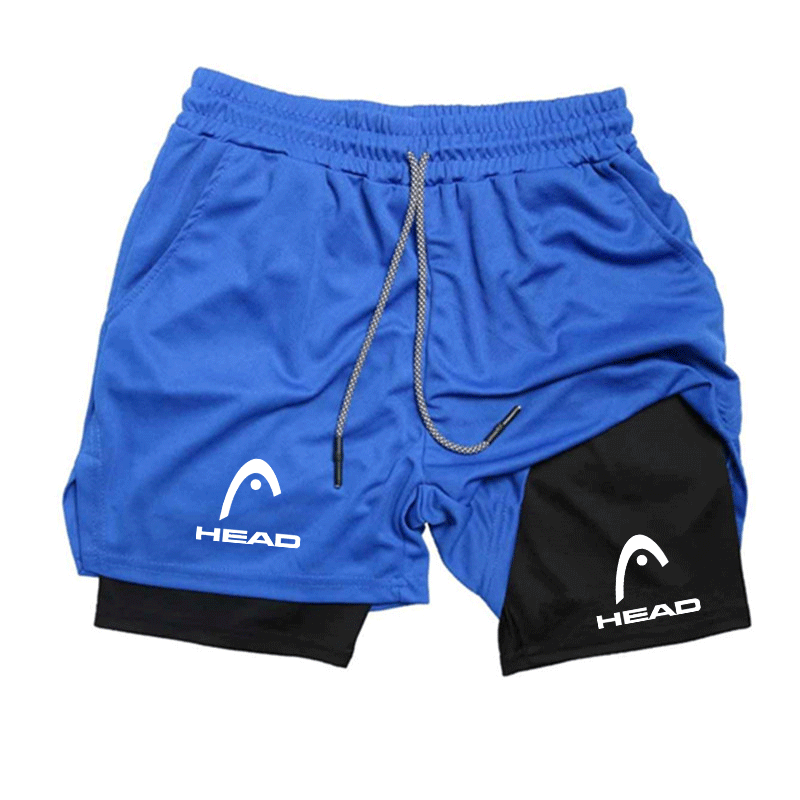 Cross Print 2 in 1 Workout Run - Compression Shorts Athletes 评论和价格