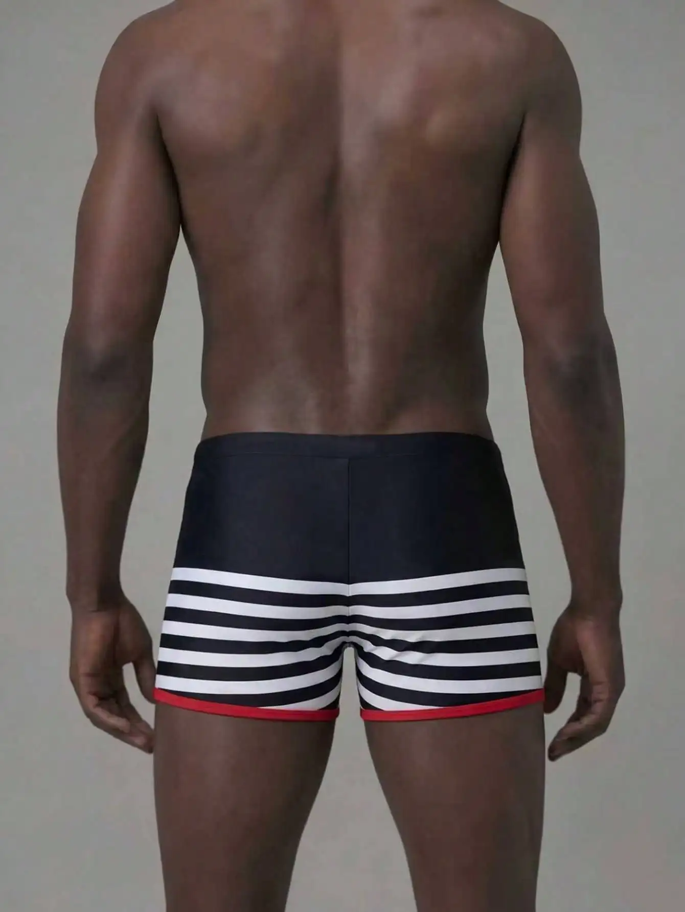 Men's Tropical Plant Print Boa - Bamboo Fiber Trunk 评论和价格