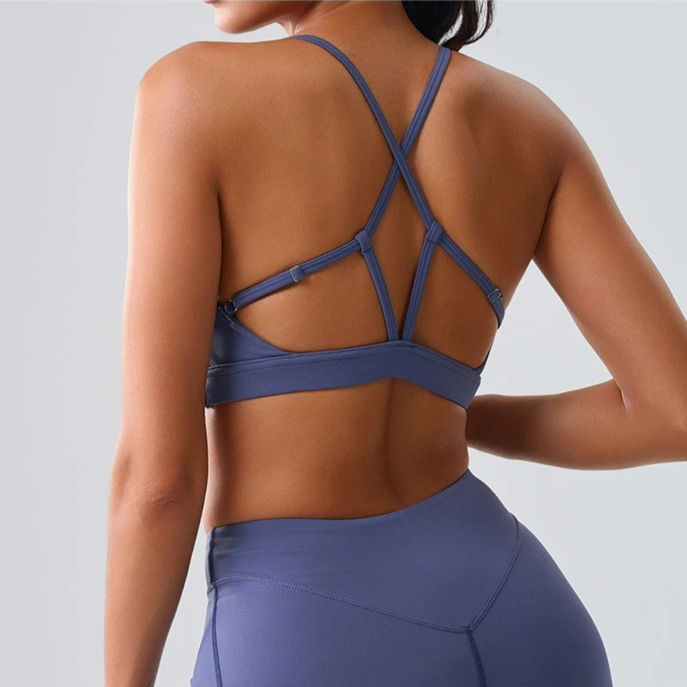 Women Impact Halter Sports Bra - Quick Dry Underwear 评论和价格