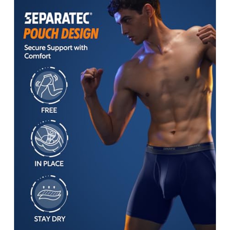Separatec Mens Underwear with  - Performance Boxer Sport 评论和价格