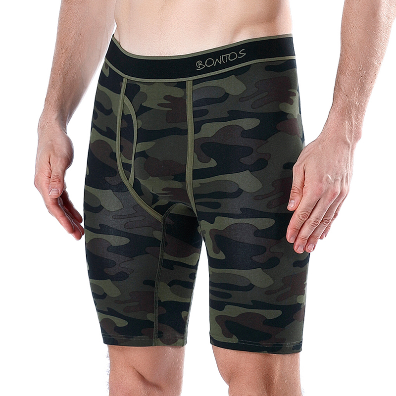 Front Opening Long Men's Panti - Boxer Brief Pack Cotton 评论和价格