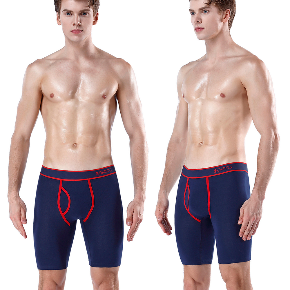 Front Opening Long Men's Panti - Boxer Brief Pack Cotton 评论和价格
