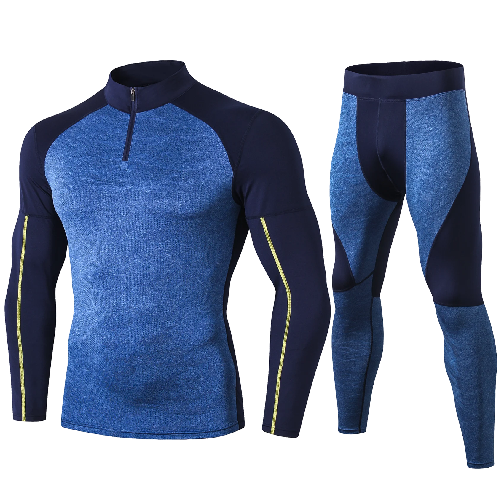 Mens Running Set Compression T - T Shirt Tight Fit 评论和价格