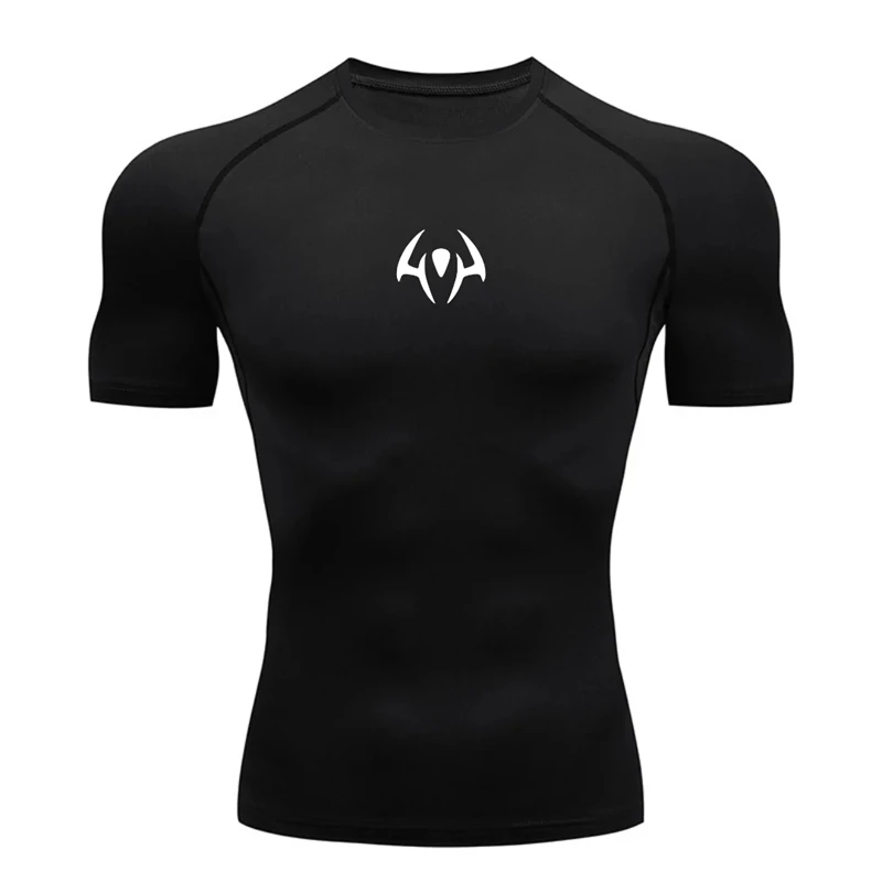 Graphic Short Sleeve Compressi - Base Layer Top 评论和价格