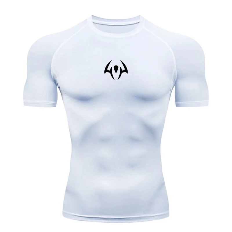 Graphic Short Sleeve Compressi - Base Layer Top 评论和价格