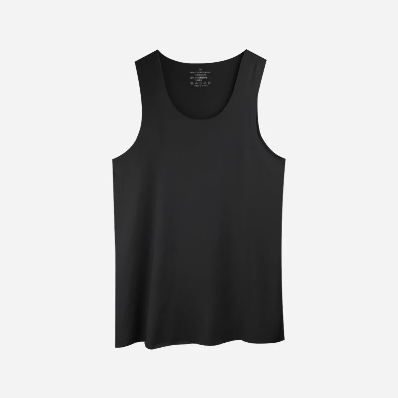 Men's Thin Vest U-Neck Large S - Undershirt Crew Neck 评论和价格