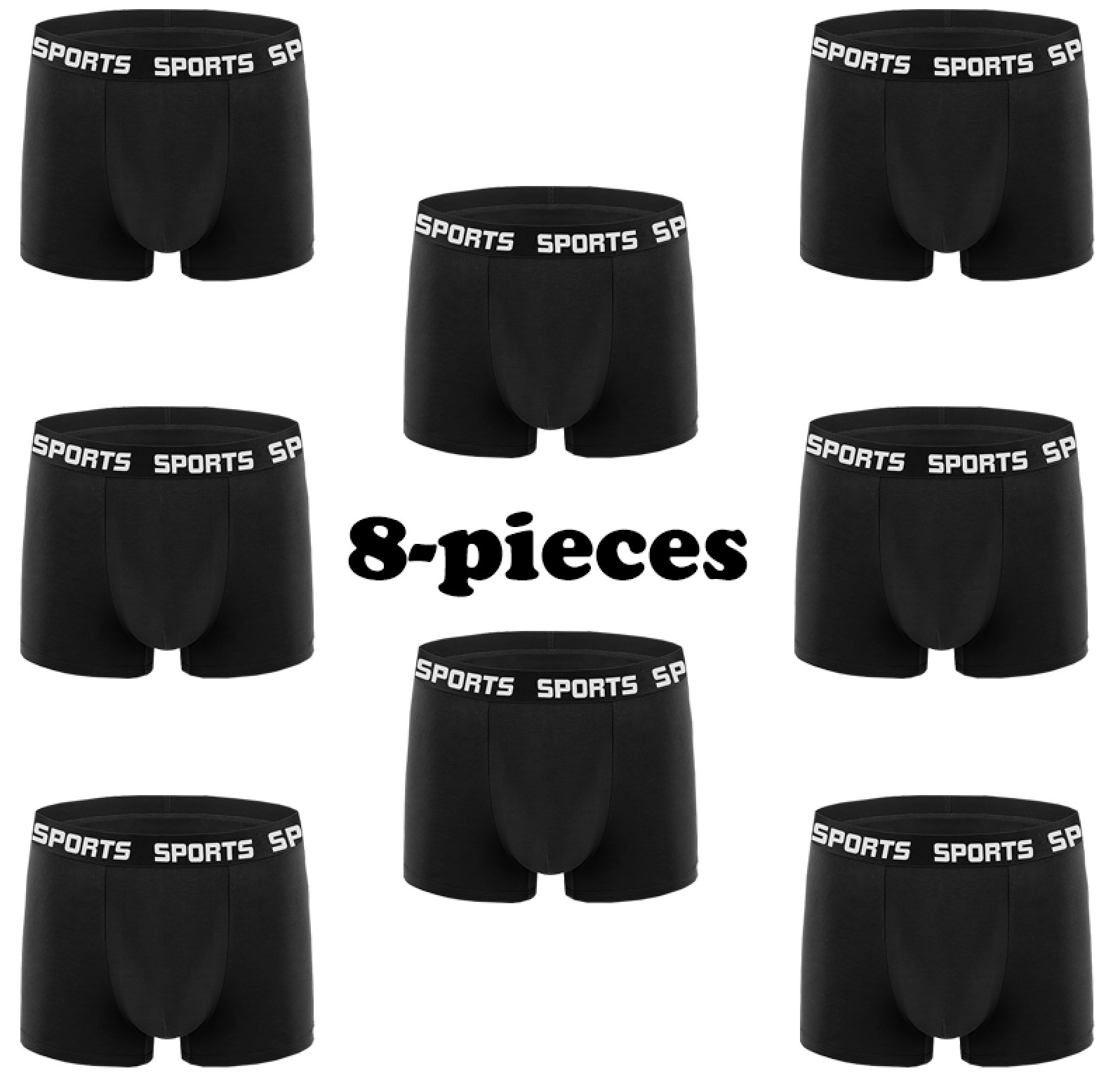 Supreme Comfort 8-Pack Men's S - Performance Boxer Sport 评论和价格