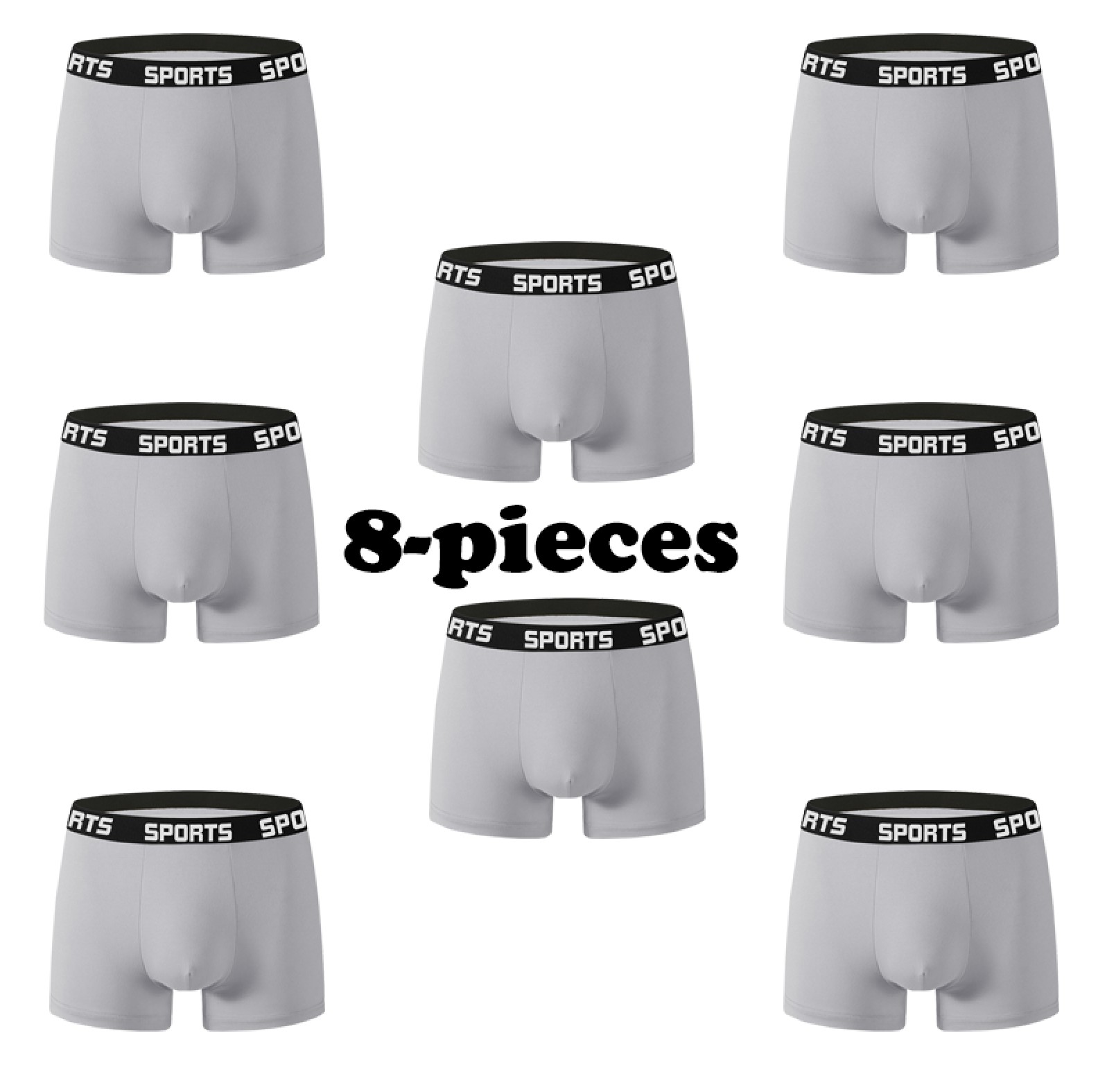 Supreme Comfort 8-Pack Men's S - Performance Boxer Sport 评论和价格