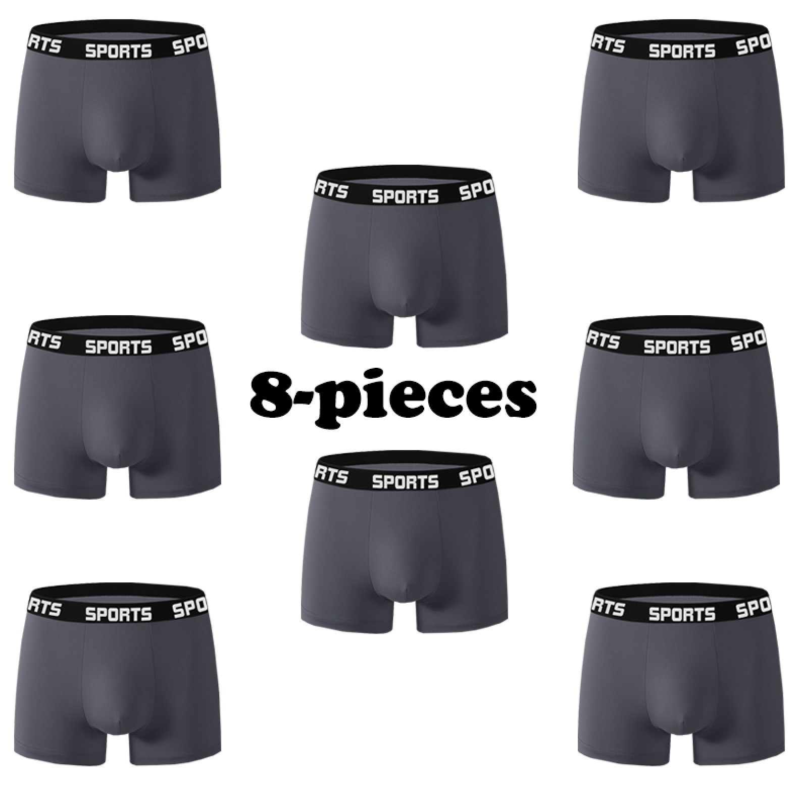 Supreme Comfort 8-Pack Men's S - Performance Boxer Sport 评论和价格