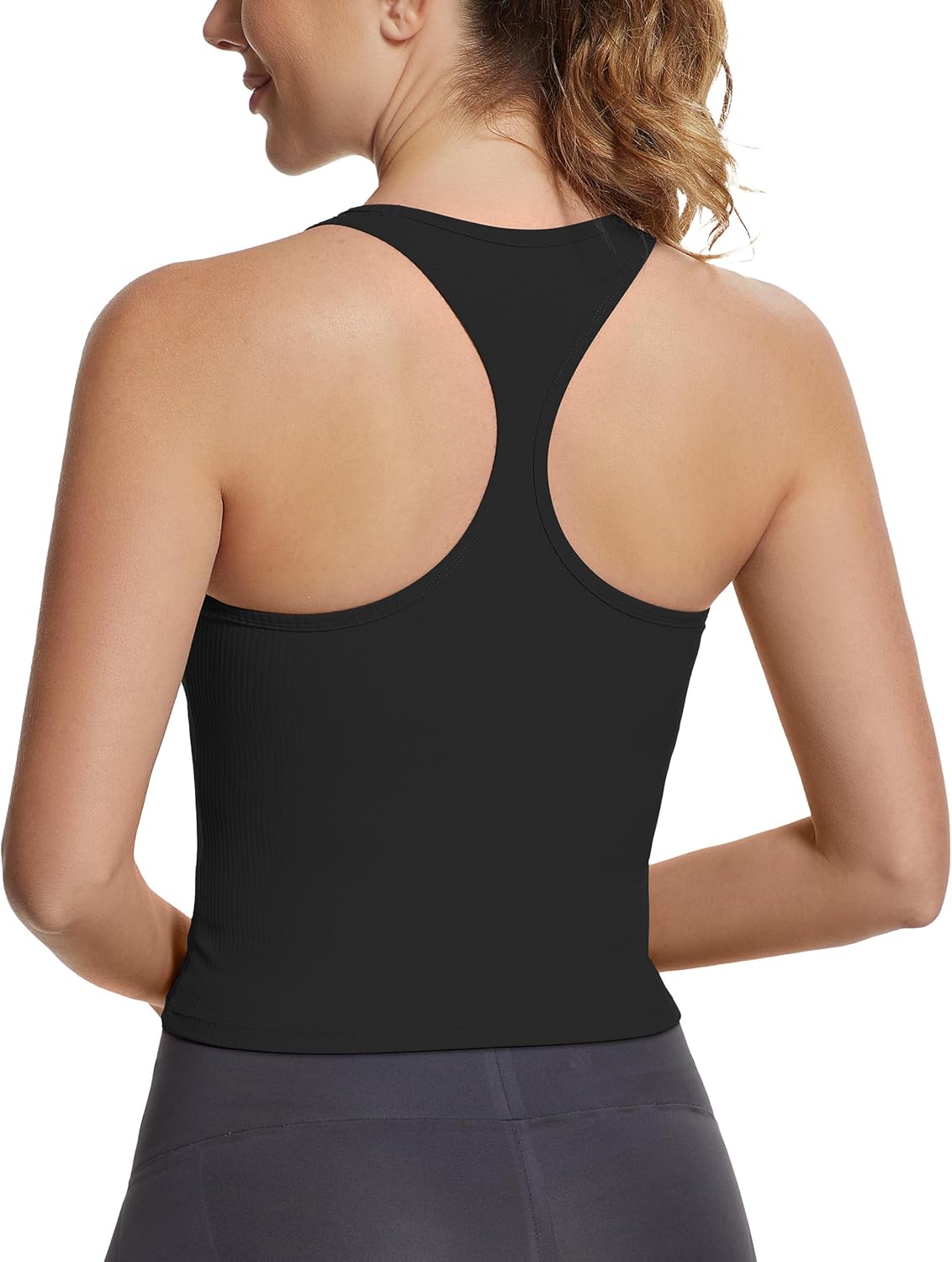 MathCat Ribbed Workout Tank To - Tank Top Ribbed 评论和价格