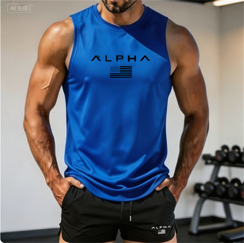 2026 Alpha Men's Printed Round - Undershirt Crew Neck 评论和价格