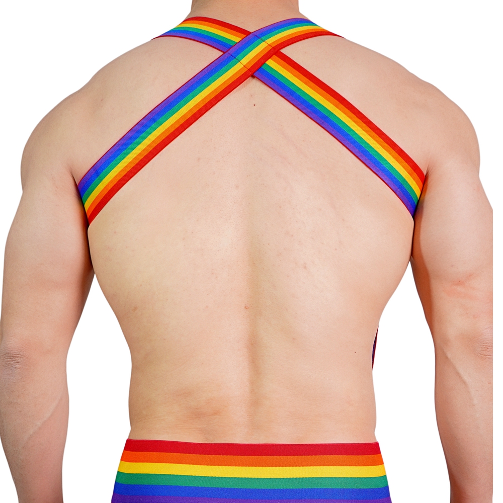 JOCKMAIL Rainbow Body Harness  - Jockstrap Athletic 评论和价格
