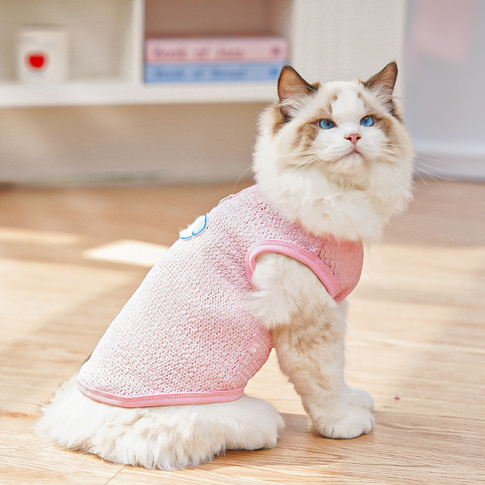 Cute Dog Cooling Vest Solid Br - Sleeveless Undershirt 评论和价格