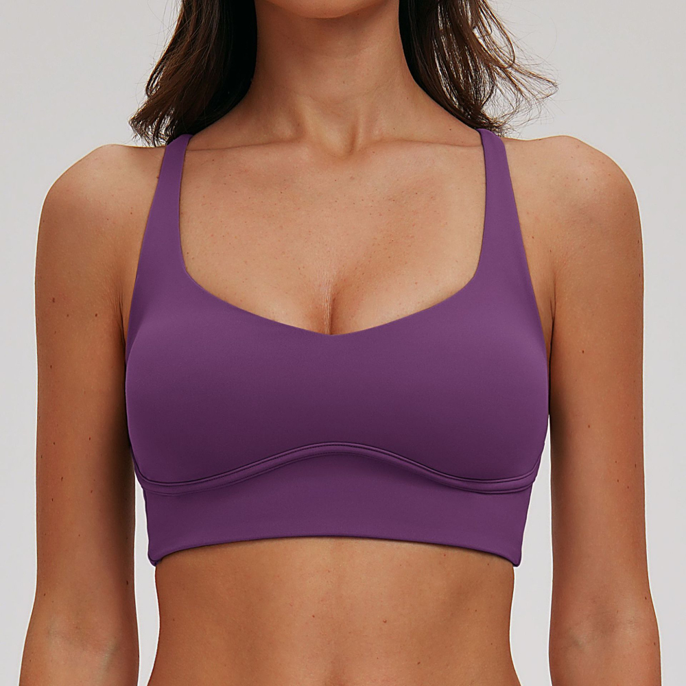 Sexy V-neck Sports Bra Yoga Un - Quick Dry Underwear 评论和价格