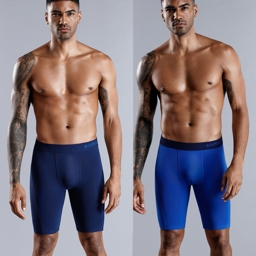 BONITOS Long Boxer Shorts Pant - Boxer Brief Pack Cotton 评论和价格